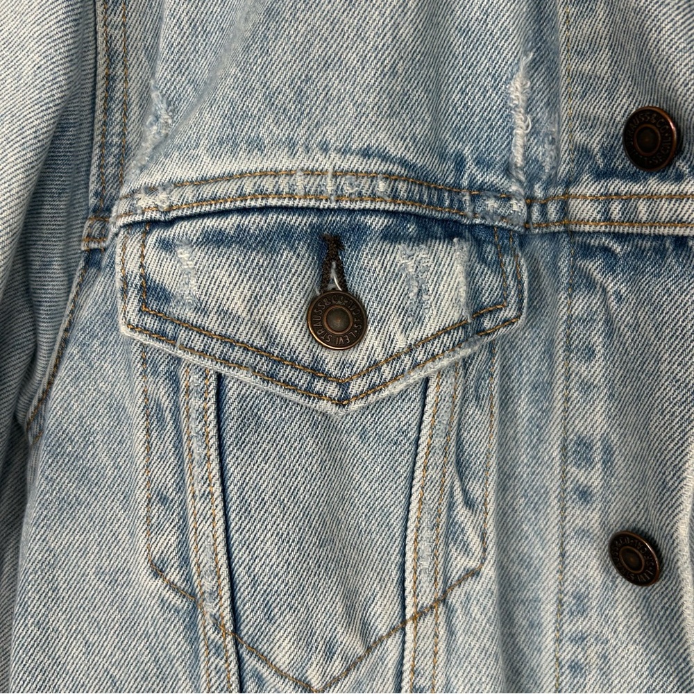 Levi's Men's Blue Denim Classic Jean Jacket Size Large - Picture 4 of 13